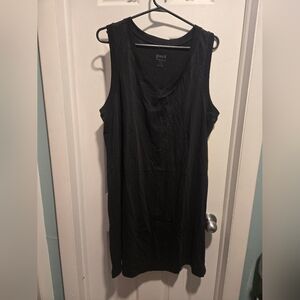 Pact Black Tank dress